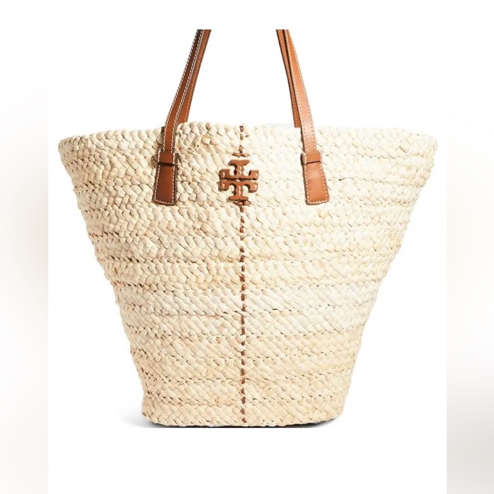 Tory Burch  Beautiful  Large Straw Tote Bag